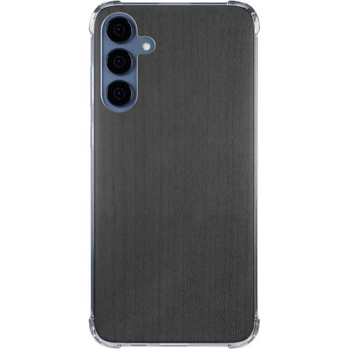 Ebony Wood Galaxy S24 Clear Case