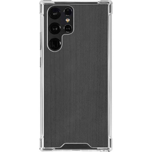 Ebony Wood Galaxy S24 Ultra Clear Case
