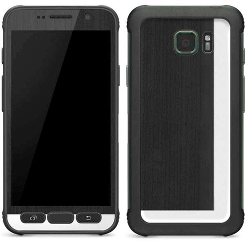 Ebony Wood Galaxy S7 Active Skin