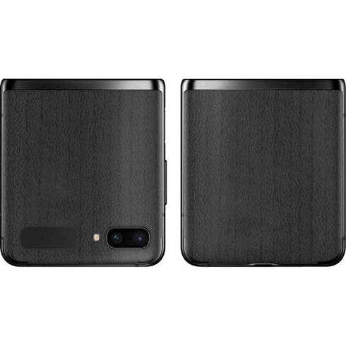 Ebony Wood Galaxy Z Flip Skin