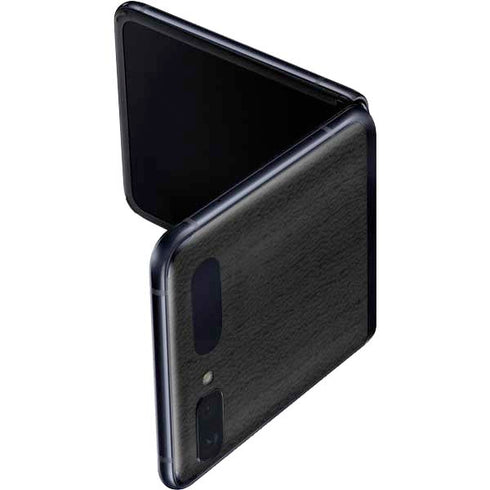 Ebony Wood Galaxy Z Flip Skin