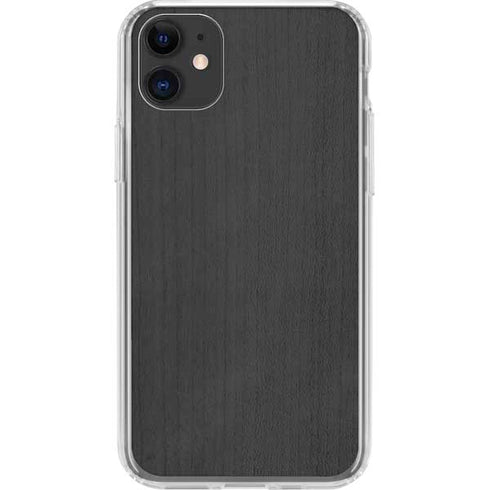 Ebony Wood iPhone 11 Clear Case