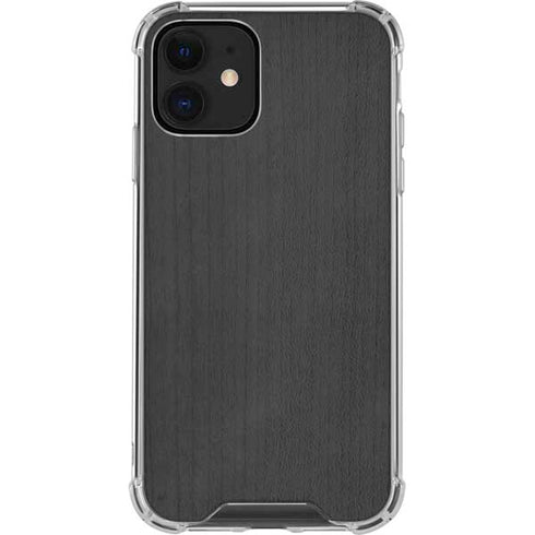 Ebony Wood iPhone 12 Mini Clear Case