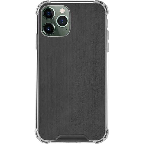 Ebony Wood iPhone 12 Pro Clear Case