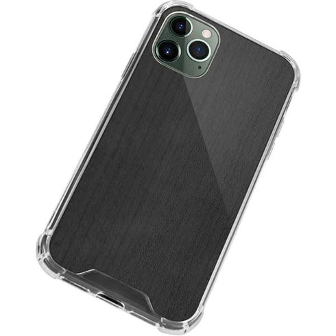 Ebony Wood iPhone 12 Pro Clear Case