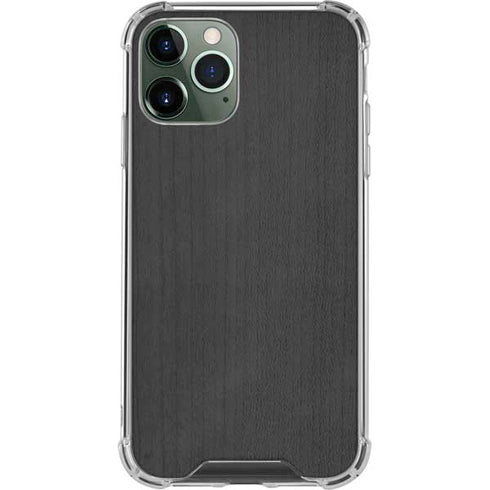 Ebony Wood iPhone 12 Pro Max Clear Case