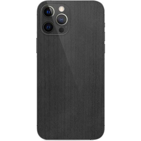 Ebony Wood iPhone 12 Pro Skin