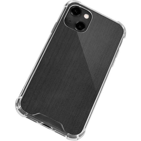 Ebony Wood iPhone 13 Clear Case