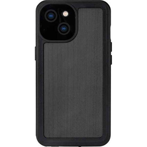 Ebony Wood iPhone 13 Mini Waterproof Case