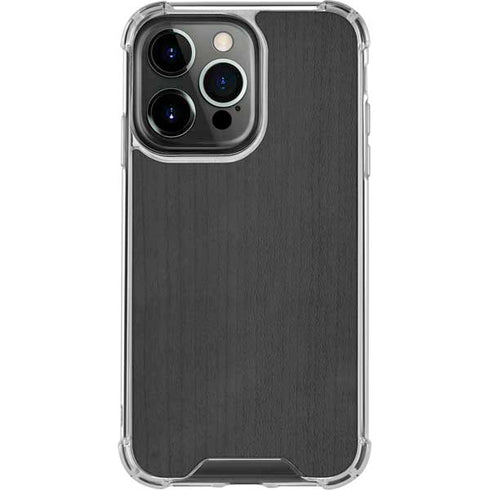 Ebony Wood iPhone 13 Pro Clear Case