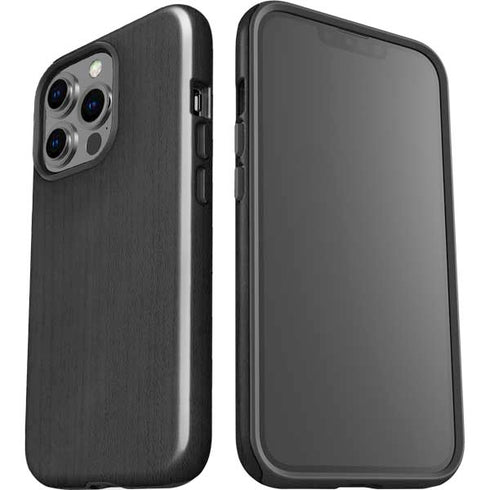 Ebony Wood iPhone 14 Pro Impact Case