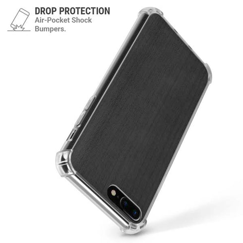 Ebony Wood iPhone 7/8 Plus Clear Case