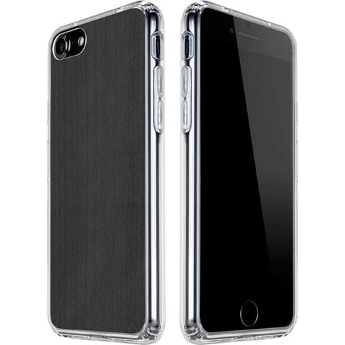 Ebony Wood iPhone SE (2nd & 3rd Gen) Clear Case