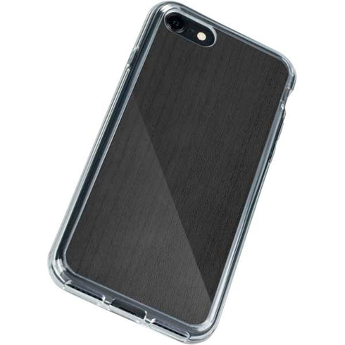 Ebony Wood iPhone SE (2nd & 3rd Gen) Clear Case