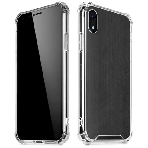Ebony Wood iPhone XR Clear Case