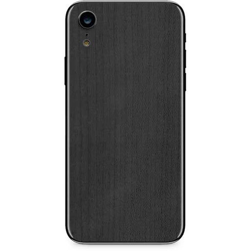 Ebony Wood iPhone XR Skin