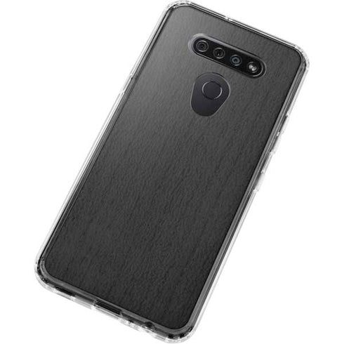 Ebony Wood LG K51/Q51 Clear Case