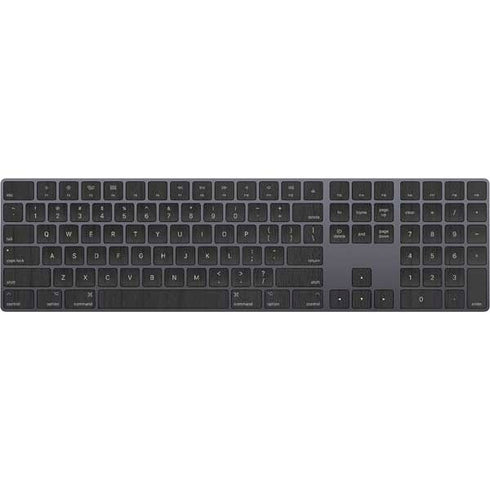 Ebony Wood Magic Keyboard with Numeric Keypad Skin