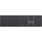 Ebony Wood Magic Keyboard with Numeric Keypad Skin