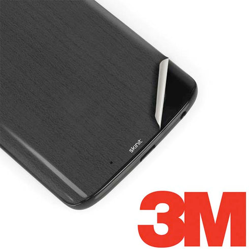 Ebony Wood Moto G6 Skin