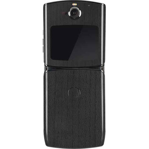 Ebony Wood Motorola RAZR Skin