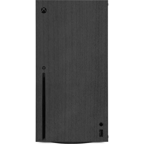 Ebony Wood Xbox Series X Console Skin