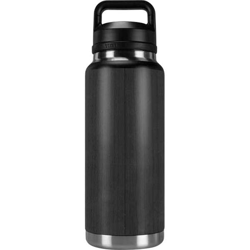 Ebony Wood YETI Rambler 36oz Bottle Skin