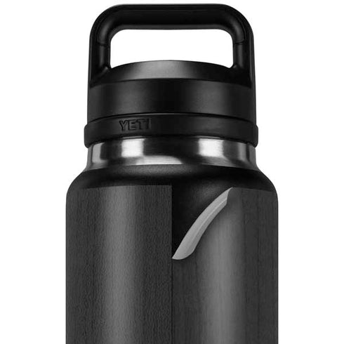 Ebony Wood YETI Rambler 36oz Bottle Skin