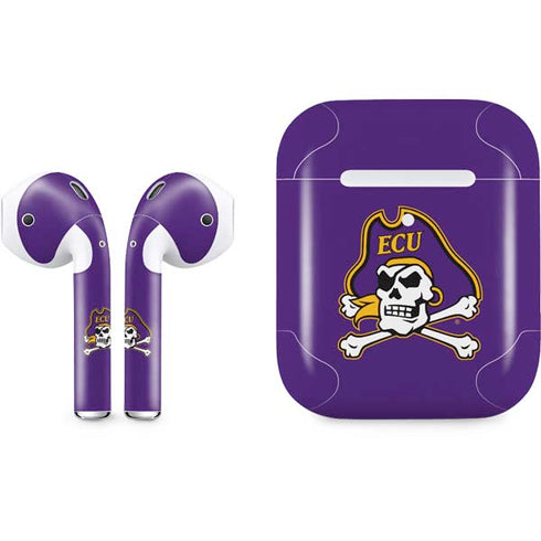 East Carolina University ECU Pirates Apple AirPods 2 Skin
