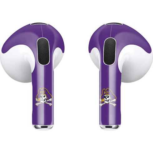 East Carolina University ECU Pirates Apple AirPods (3rd Gen 2021) Skin