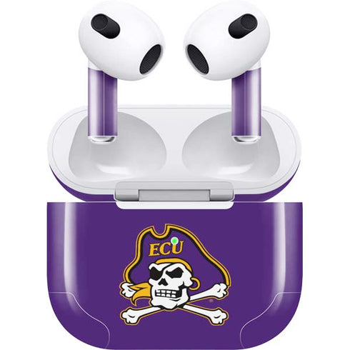 East Carolina University ECU Pirates Apple AirPods (3rd Gen 2021) Skin