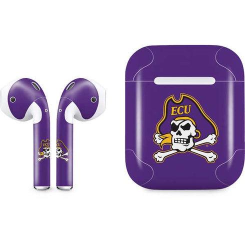 East Carolina University ECU Pirates Apple AirPods Skin