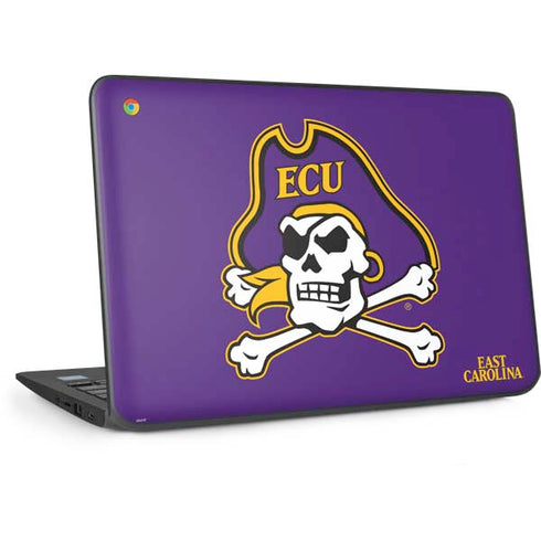 East Carolina University ECU Pirates HP Chromebook Skin