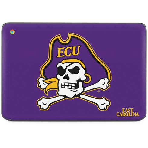 East Carolina University ECU Pirates HP Chromebook Skin