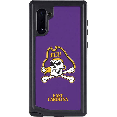 East Carolina University ECU Pirates Galaxy Note 10 Waterproof Case