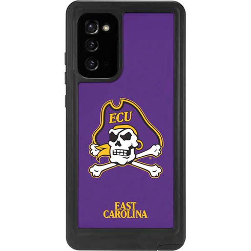 East Carolina University ECU Pirates Galaxy Note20 5G Waterproof Case