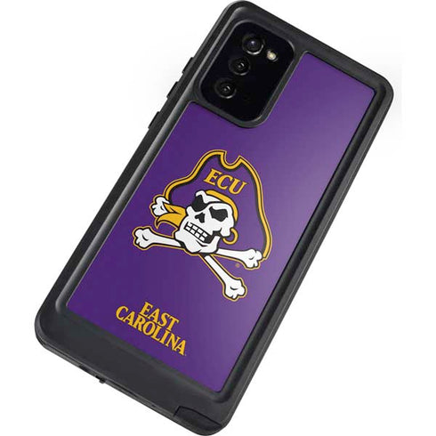 East Carolina University ECU Pirates Galaxy Note20 5G Waterproof Case