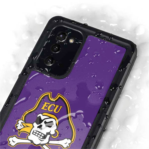 East Carolina University ECU Pirates Galaxy Note20 5G Waterproof Case