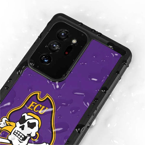 East Carolina University ECU Pirates Galaxy Note20 Ultra 5G Waterproof Case