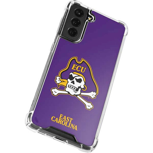 East Carolina University ECU Pirates Galaxy S22 Clear Case