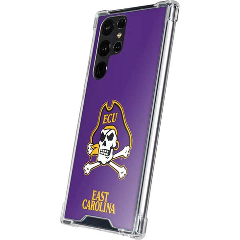 East Carolina University ECU Pirates Galaxy S23 Ultra Clear Case