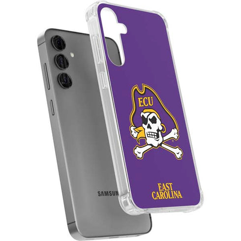 East Carolina University ECU Pirates Galaxy S24 Plus Clear Case