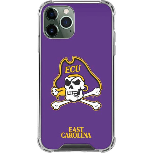 East Carolina University ECU Pirates iPhone 12 Pro Max Clear Case