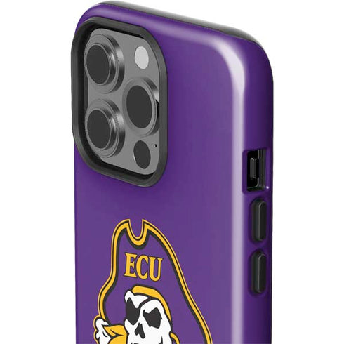East Carolina University ECU Pirates iPhone 14 Pro Impact Case
