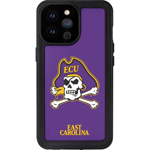 East Carolina University ECU Pirates iPhone 14 Pro Max Waterproof Case