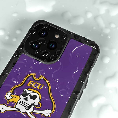 East Carolina University ECU Pirates iPhone 14 Pro Waterproof Case