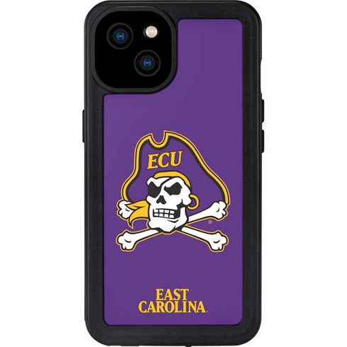 East Carolina University ECU Pirates iPhone 15 Plus Waterproof Case