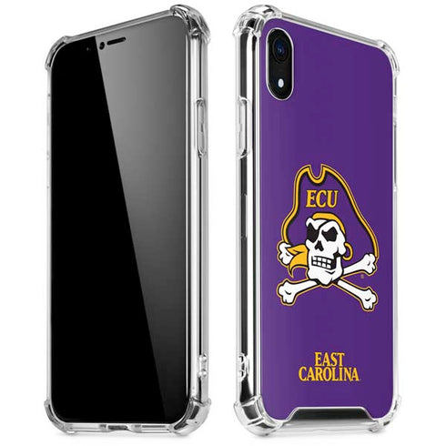 East Carolina University ECU Pirates iPhone XR Clear Case