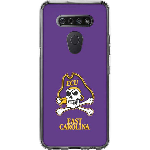 East Carolina University ECU Pirates LG K51/Q51 Clear Case