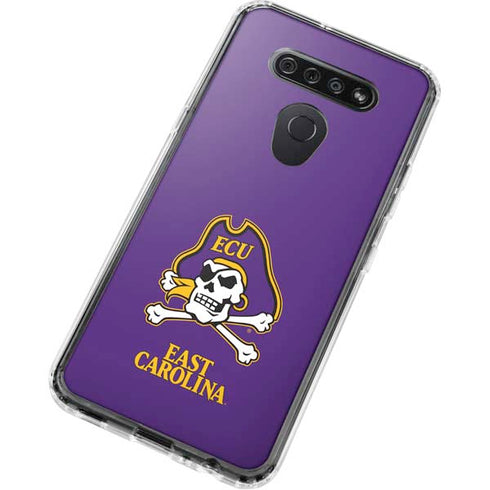 East Carolina University ECU Pirates LG K51/Q51 Clear Case